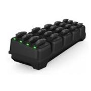 Zebra battery charging station, 20 slots